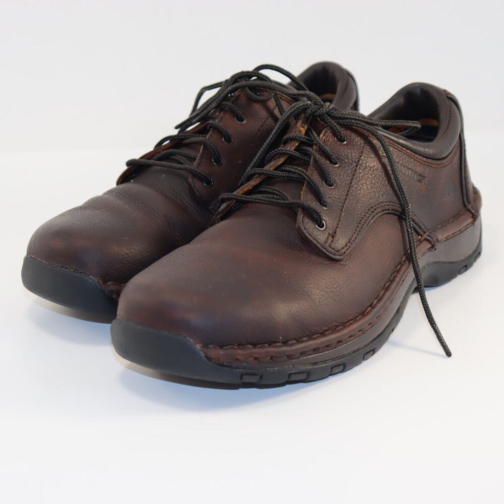 Red Wing Brown Leather Safety Toe Work Shoes Men’s 8 D ASTM F2892